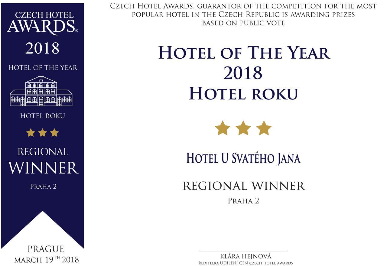 פראג Hotel Svaty Jan מראה חיצוני תמונה